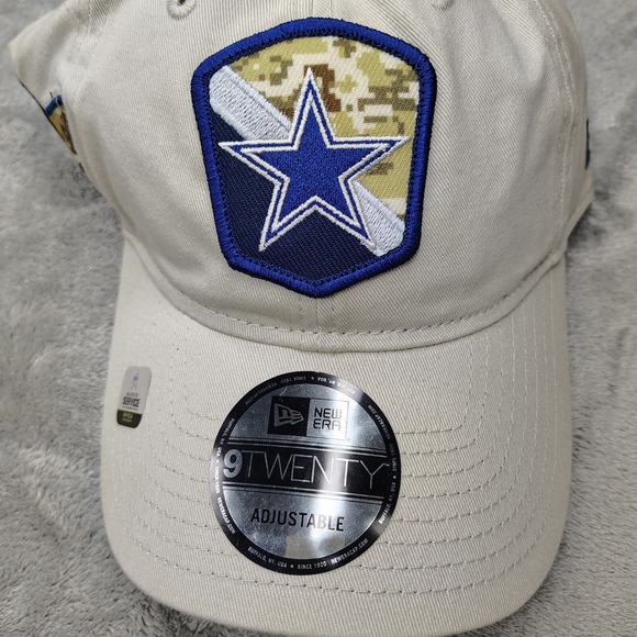 New Era Dallas Cowboys NFL 2023 Salute to Service 9Twenty Adjustable‎ Cap Hat - Picture 9 of 10